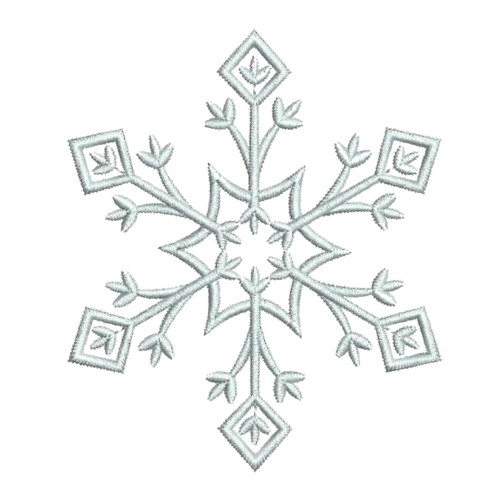 snowflake machine embroidery design needle passion embroidery npe